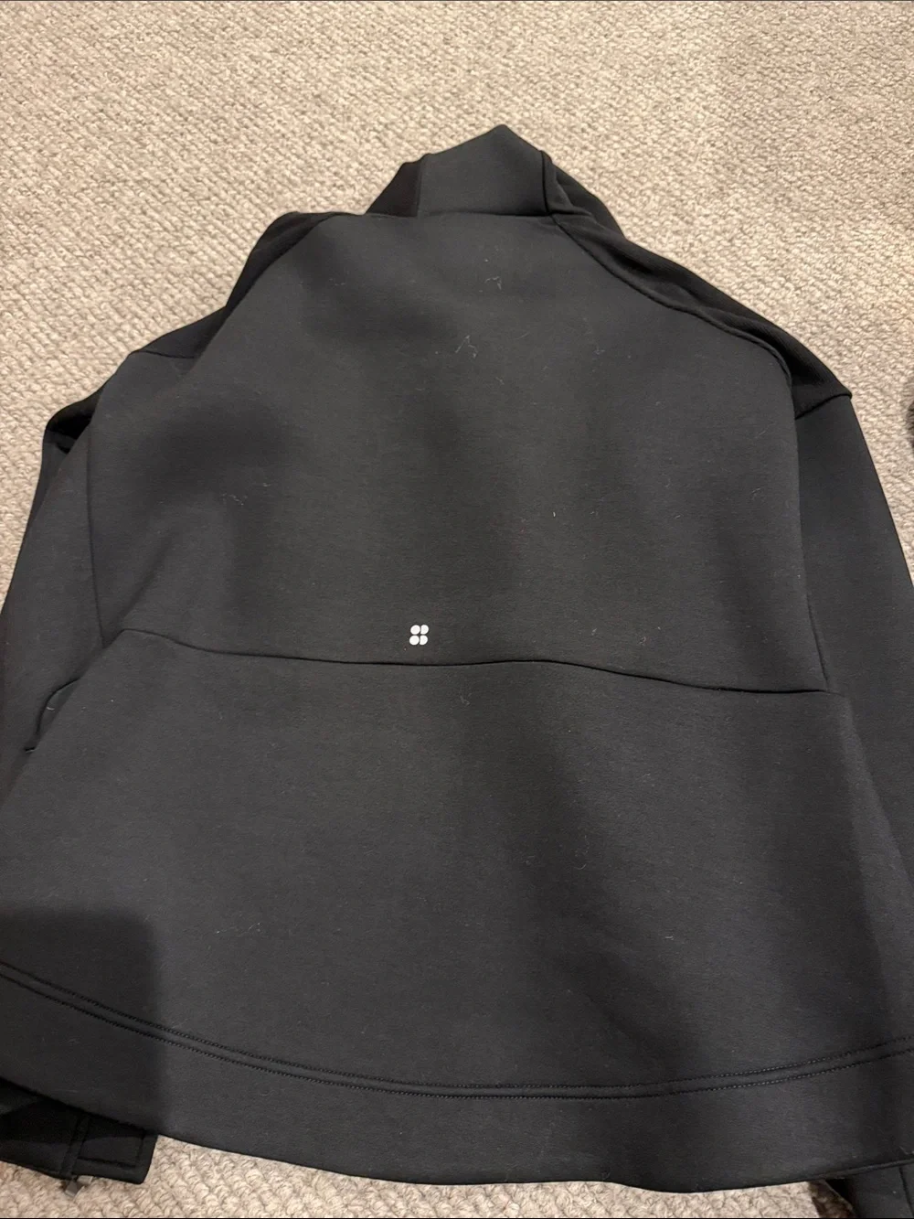 Women’s Sweaty Betty Black Hooded Zip Jacket